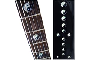 INLAYSTICKERS Adesivo a intarsio per chitarre e basso, Yin & Yang