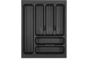 Orga-Box I Cubertero 369 x 473 gris lava con estructura perlada para Tandembox Antaro/Intivo y ModernBox en armario de 45 cm