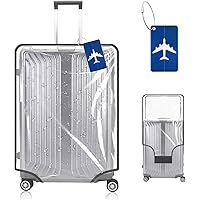 Coprivaligia Trasparente In PVC 28 Pollici - Impermeabile E Antipolvere Per Bagagli - Foto 8