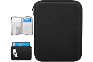 Dadanism 9-11" Custodia Protettiva Borsa Tablet per iPad 10a Gen 10,9", iPad (A16) 11", iPad PRO 11", iPad Air 11", iPad 9/8/7a Gen 10,2", iPad Air 5/4, Galaxy Tab A9+ 11", Tab M11 11",Nero