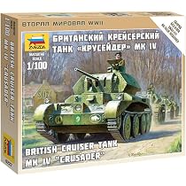 Zvezda Matilda Mk.I Military Tank SnapKit - Plastic Model Kit - View #5
