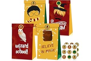 JeVenis 12pcs assistant party favor sacs assistant party gift sacs assistant party supplies assistant party treat sacs assistant décoration de fête assistant fournitures d'anniversaire