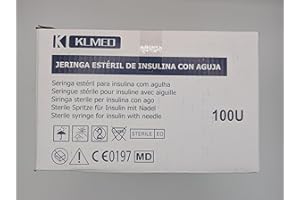ELINIC Jeringa Estéril para Insulina, 100 uds. (29G)