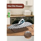 Porsima Smart Mini Seyahat Portatif Katlanabilir Ayaklı &Uuml;t&uuml; Masası Gri