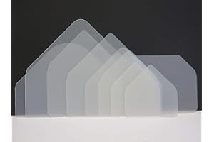 JACKDAW EXPRESS Envelope Lining Plastic Templates - Set of 9 JLH110