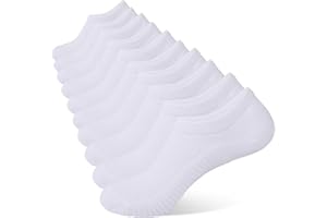 YOJOOM Sneaker Socken Damen 35-38 39-42, Füßlinge Sneakersocken mit Rutschfest Silikon,Laufsocken Gepolsterte Kurze Socken Unsichtbar