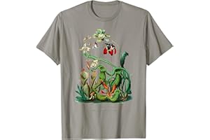 Plantes carnivores Vintage Sarracenia Botanical T-Shirt