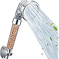 Nosame® Shower Head, Ionic Filter Filtration High Pressure Water Saving 3 Mode Function Spray Handheld Showerheads for Dry Skin & Hair