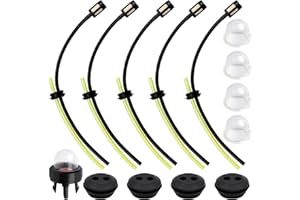 AMZSKU Universal Benzinfilter Kit, Benzinschlauch Dichtung, Benzinfilter Kit, Universal Benzinfilter Ersatzteile Benzinschlauch Dichtung für Motorsense Erdbohrer Heckenschere Freischneider Hochentaste