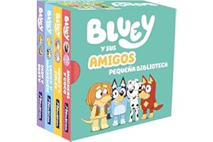 Bluey. Libro juguete - Bluey y sus amigos. Pequeña biblioteca (edición en español) (Pequeñas manitas)