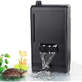 Hygger Aquarium Water Turtle Filter, 680L/H 8W Internal Aquarium Filter, Adjustable Fish Tank Filter, Turtle Filter with Spon