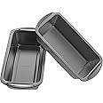 Dessyz Bread & Loaf Tins for Baking Set - Nonstick Bread Tins - for Baking Cakes, Loafs & Banana Bread (2-1LB & 2LB)