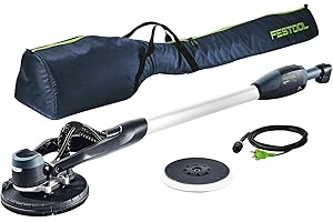 Festool Planex LHS-E 225 EQ - Lijadora de cuello largo 571934, negro/verde.