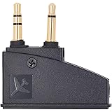 Valefod Flugzeug Kopfhörer Adapter für Bose QuietComfort 2 QC35 QC15 QC35 SoundLink AE2 AE2W und mehr Kopfhörer, Vergoldete 3,5 mm Klinke