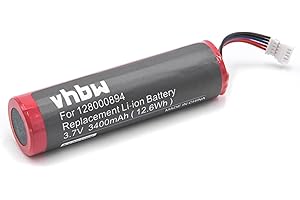 vhbw Li-Ion Batteria 3400mAh (3.7V) Barcode Scanner Datalogic Gryphon GBT4100, GBT4100-BK, GBT4100-HC, GM4100, GM4100-BK-910 sostituisce 128000894, RBP-GM40.