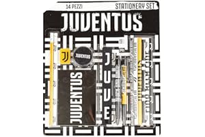 EURO PUBLISHING Juventus, produit officiel, lot de papeterie (composé de 14 pièces)