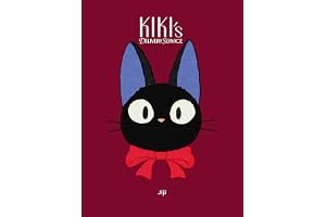 Kiki la petite sorciere plush journal: (Textured Journal, Japanese Anime Journal, Cat Journal)