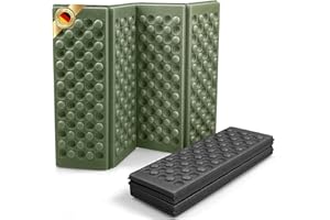 halercay 1 Pièces Tapis Siège Extérieur,Coussin de Siège de Coussin Pliable en Mousse,Étanche Tapis de Siège Pliable,Coussin de Siège Portable pour Extérieur Randonnée Voyage Jardin Camping