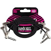 Ernie Ball 30Cm Şerit Ara Kablolar 3'L&uuml; Paket