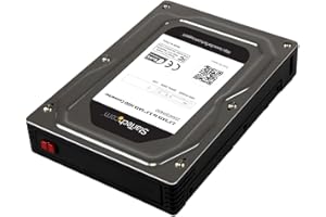 StarTech.com Boîtier Adaptateur en Aluminium pour DD / SSD SATA 2,5" vers 3,5" jusqu'à 12,5 mm (25SAT35HDD)