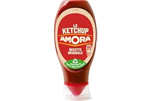 AMORA Ketchup Recette Originale Flacon Souple 486g