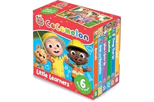 CoComelon Little Learners Pocket Library: 6 new mini board books about first experiences, featuring JJ and his friends – perfect for toddlers and young children!