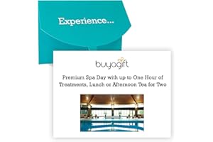 Buyagift Premium Spa Day with up to One Hour of Treatments, Lunch or Afternoon Tea for Two - unwind at a choice of UK wide locations