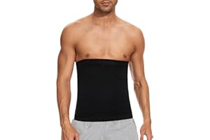 SLIMBELLE Men Belly Trainer Waist Slimming Belt Shaper Weight Control Belly Corset Abdomen Trimmer Band for Male Tummy Control Belt for Fitness