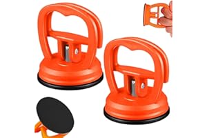 BAISHUWU Carrozzeria Ventosa, 2pcs Ventosa per Sollevamento, Ventosa per Ammaccature Auto, Ventosa Carrozzeria per Rimozione Ammaccature, Carrozzeria Ventose, per Riparazione Auto, Vetri, Schermi, Piastrelle