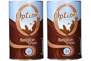 ATOTOP Option Belgian Choc-O-Lait Luxury Instant Hot Chocolate Drink with Sugar 2x825g