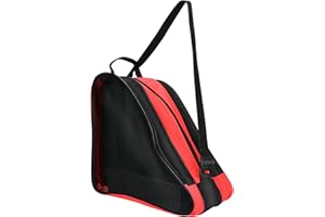 LINGSFIRE Roller Skate Bag, Breathable Ice-Skating Bag Shoulder and Top Handle Oxford Cloth Skating Bag for Women Men and Adults Roller Skate Accessories