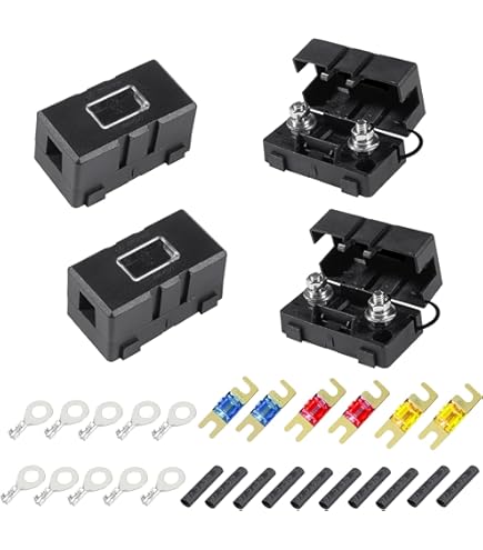 Portafusibili Midi Con Fusibile Da 80A - Per Auto E Impianti Elettrici - Foto 12