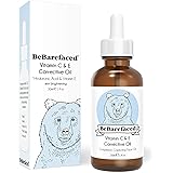 BeBarefaced | Vitamin C & E Face Oil | Anti Ageing Facial Oil Serum With Vitamins, Hyaluronic Acid & Marine Collagen…