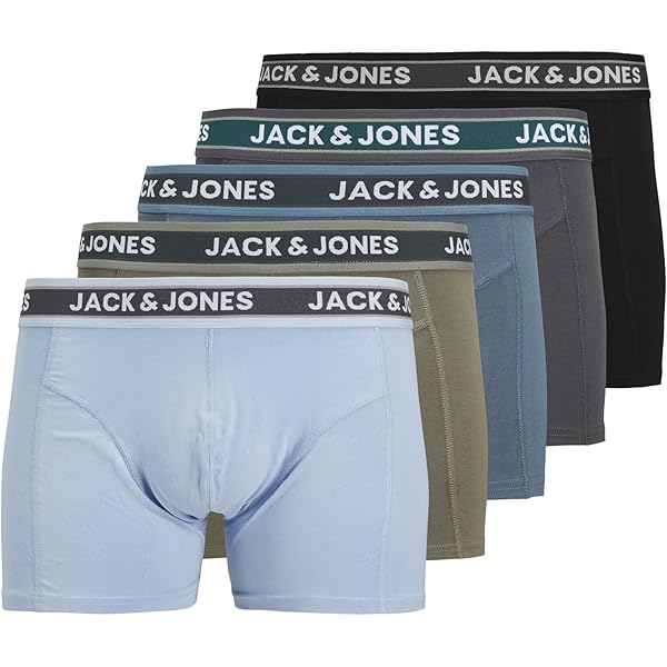 Pack Calzoncillos JACK JONES Jacwyatt Solid Boxer Briefs Pack