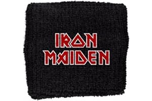 RAZAMATAZ Iron Maiden Wristband - Red Logo