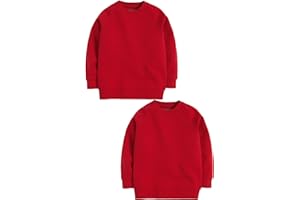 Next Garçon Sweat d'école à col Ras du Cou, Lot de 2