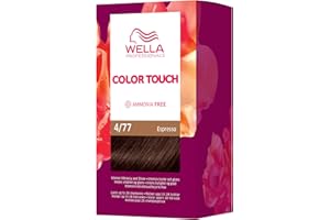 WELLA PROFESSIONALS Color Touch Fresh-Up-Kit - Kit de coloration semi-permanente 4/77 Espresso - Châtain Marron Intense