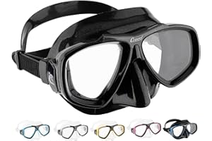Cressi Focus – maska do nurkowania z akwalungiem – dostępne soczewki optyczne (zakup osobny)