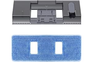 Vexilar Depósito de Agua de 260 ml y 3 mopas lavables aptas para fregar, compatibles con aspiradora sin Cable V12