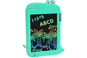 ‎AIRMINTI LCD Schreibtafel doodle Spielzeug 8.8 Zoll: ab 2 bis 8 Jahre LCD Schreibtafel - junge mädchen Dinosaurier Spielzeug Zeichentafel Geschenke für Kinder