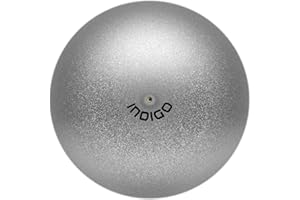 DRUNA Palla da ginnastica ritmica Metallic + PVC Glitter 15 cm 300 gr, Attrezzo da ginnastica, Palla per Esercizi