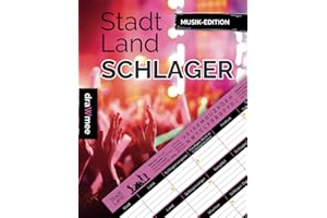 Stadt Land Schlager: Quiz für echte Schlagerfans - Geschenk Volksmusik, Pop: Spielblock mit 35 Blatt Din-A4 (Seiten zum Ausschneiden)