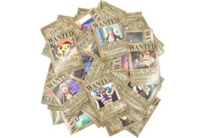 CBOSNF One Piece Autocollants 56 Anime Autocollants Vintage Affiche Luffy One Piece Affiche Anime Décoration d'Intérieur Décoration Murale Ace Fond d'Écran Mur Peintures Murales 40X60 mm