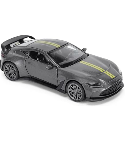 Motormax Modellauto Aston Martin DB5 Silber James Bond Modellauto 1:24