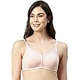 Enamor Women's Everyday Cotton Bra - Non-Padded, Non-Wired, Full Coverage, Fab-Cool Technology with M-Frame Jiggle Control and Antimicrobial