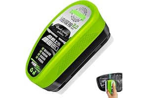 MIHAUUKE 2 Pezzi Automotive Oil Film Cleaning Brush,Car Glass Oil Film Stain Remover,Multifunzionale Car Glass Oil Film Cleaner Adatto per Finestrini Laterali 'auto,Specchietti Retrovisori,Vetro-150ml*2