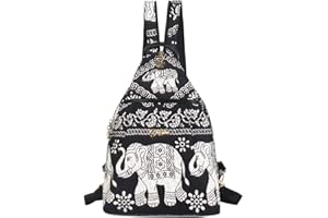 Eshow Women Backpack Ladies Rucksack Chest Bag Nylon Shoulder Bags Anti-Theft Crossbody Bag for Women Girl’s Multifunctional Oxford Fashion Daypack Handbag