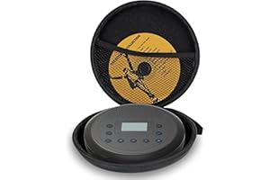 CD Player Cover, Portable CD Player Bag for MONODEAL CD Players, also Compatible with Other Portable CD Players