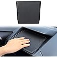 JKCOVER Dashboard Mats Compatible with Subaru Crosstrek/Impreza 2018-2022 2023 and Subaru Forester 2019-2023 Accessories Center Console Liner Mats Inserts Rubber mats （Black）