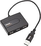AmazonBasics USB 2.0 4-Port Ultra Mini Hub; Bus-powered